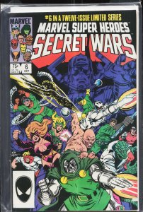 Marvel Super Heroes Secret Wars #6 (1984) Buckaroo Banzai [Key Issue]