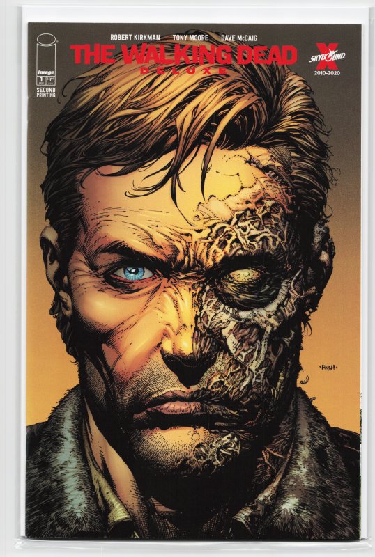 The Walking Dead Deluxe #1 Second Print Cover A (2020) The Walking Dead