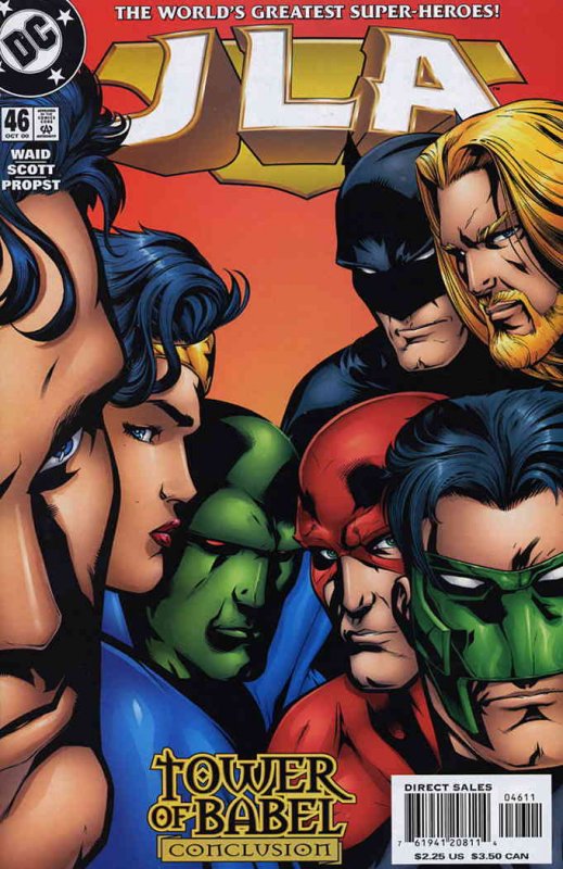 JLA #46 FN ; DC | Justice League of America Mark Waid
