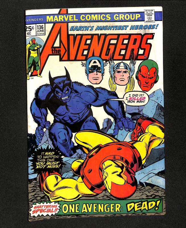 Avengers #136