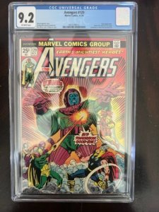 The Avengers #129 (1974) - KANG - CGC 9.2! 36 on Record!