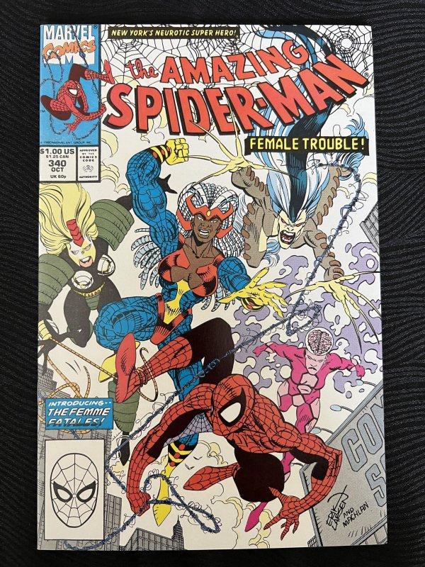 The Amazing Spider-Man #340 (1990) - NM/VF