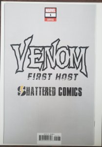 Venom First Host 1 Shattered Comics Variant exclusive limited to 3,000 copies