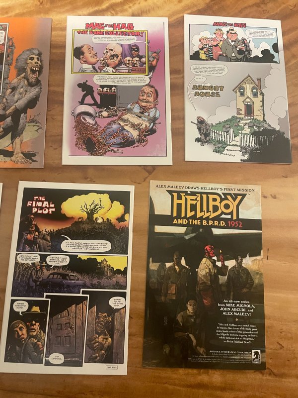 Comic Richard Corben Lot of 7 Shadows on the Grave Rat God