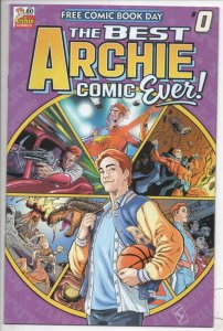 Best ARCHIE Ever #0, Promo, preview, 2022, FCBD, NM