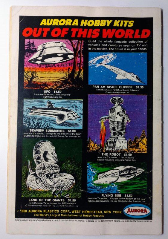 Adventure Comics #374 (4.0, 1968)