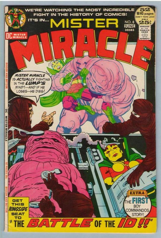 Mr. Miracle 8 Jun 1972 VF- (7.5)