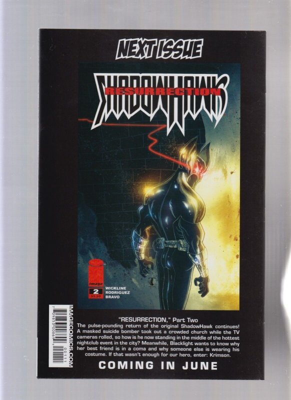 Shadow Hawk #1 - Volume Three/Resurrection! (9.0/9.2) 2010