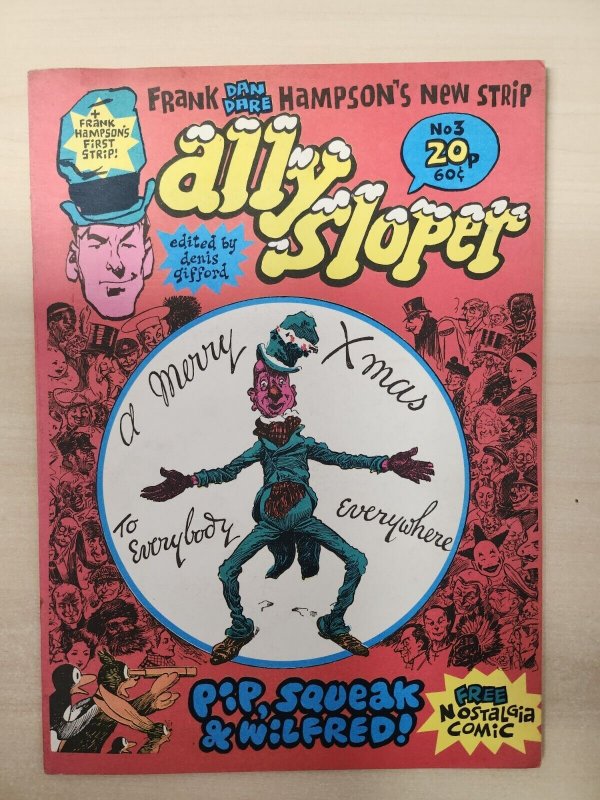 ALLY SLOPER Magazine #3 DEC 1976 (5.5) Frank Hampson's 1st Strip/British Comics