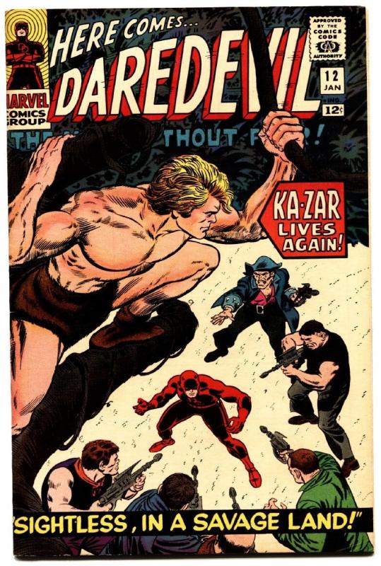 Daredevil #12-COMIC BOOK marvel 12 Cent-romita-kirby Vf