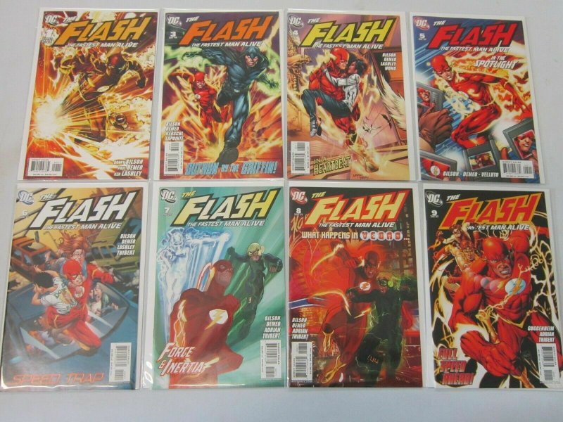 The Flash lot from:#1-13 all 12 different books 8.0 VF (2006)