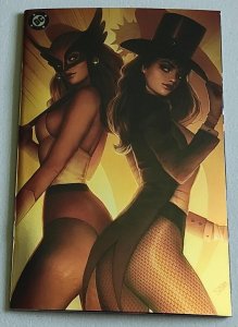 Justice League Unlimited #5 Nathan Szerdy Gold Foil Virgin Cover Lim to 1000  NM