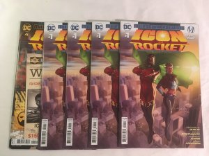 ICON AND ROCKET: SEASON ONE #1(Four Copies), #4 VFNM Condition