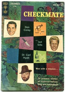 Checkmate #1 1962- Dell TV comic VG