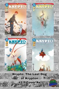 Krypto The Last Dog of Krypton #2-5 Complete Set (2024-25) DC All 1st Prints