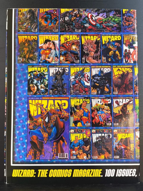Wizard: The Guide to Comics #100 - Spider-Man cover WITH POSTER & EXTRAS
