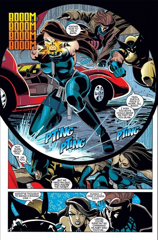 WOLVERINE & GAMBIT: VICTIMS #02 (1995) TIM SALE | BLUE FOIL | 1ST APPEARANCE