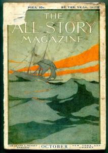 All-Story Magazine Pulp October 1907- Johnston McCulley- Edgar Franklin