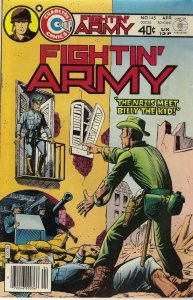 Fightin' Army #145 (1980)  VG 4.0  Billy the Kid vs. Nazis