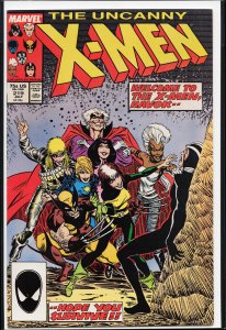 The Uncanny X-Men #219 (1987) X-Men