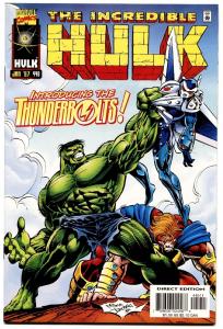 Incredible Hulk #449-1st appearance of Thunderbolts-marvel 1997