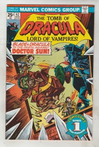 z Tomb of Dracula #42 Mar-76 VF/NM High-Grade Blade Vampire Slayer C'vil...