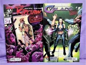 Top Cow PILOT SEASON 2007 Lot of 2 Ripclaw #1 Cyblade #1 Image Comics