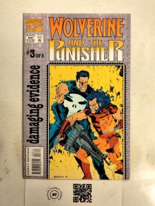 Punisher and Wolverine Damaging Evidence #3 NM- Marvel Comics comic book 8 JW46