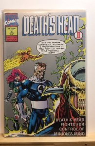 Death's Head II #2 Second Print Cover (1993)