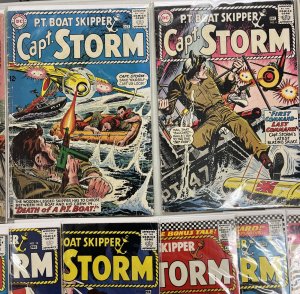 Captain Storm (1964) #1-18 Complete Set (VG/F/VF) DC Comics   Novick|Kanigher