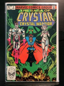 The Saga of Crystar, Crystal Warrior #3 Direct Edition (1983)