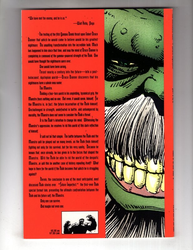 Hulk: Future Imperfect #2 (1993) George Perez Cover & Art  / ID#HCA