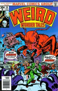 Weird Wonder Tales #18 VG ; Marvel | low grade comic Jack Kirby