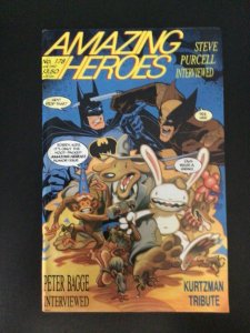 Fantagraphics, Amazing Heroes #178, Batman Wolverine Cover, Rare,  Look!