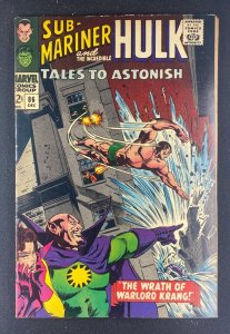 Tales to Astonish (1959) #86 FN (6.0) Sub-Mariner Hulk 1st Hulk-Killer Colan Art