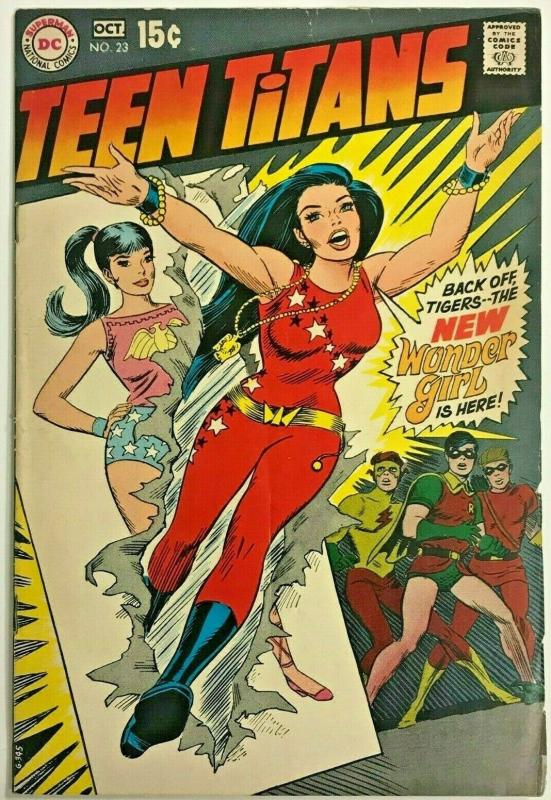 TEEN TITANS#23 VG/FN 1969 DC SILVER AGE COMICS