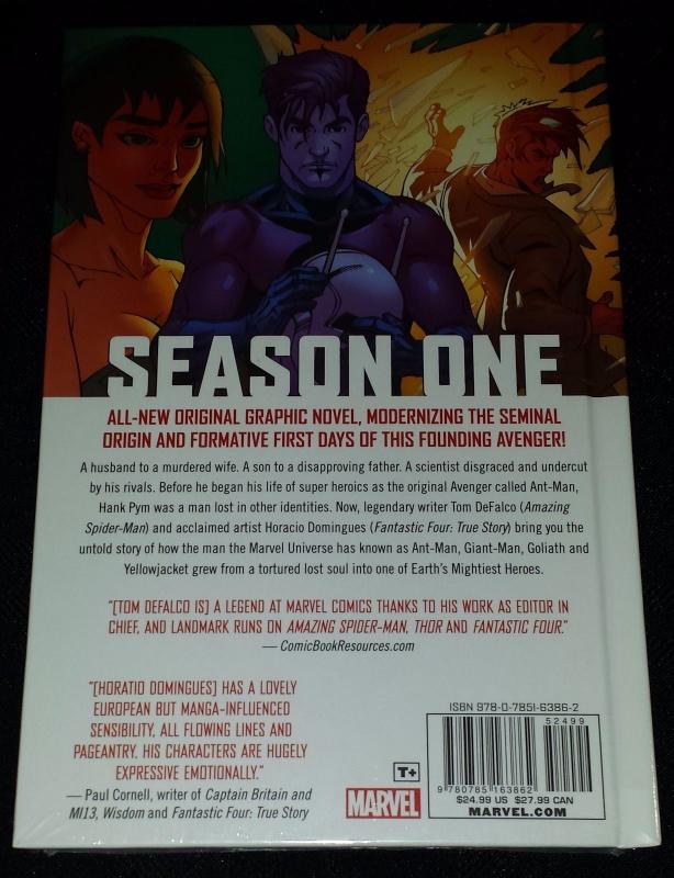 Ant-Man Season One Hardcover with Bonus Digital Code (Marvel) - New/Sealed!