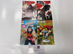 4 MARVEL comic books X-Men Die #2 X-Men 198 #3 Wonder Man #1  73 KM19