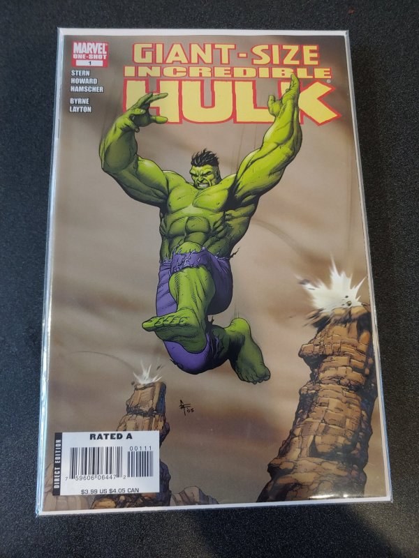 GIANT-SIZE INCREDIBLE HULK #1 ROGER STERN ZACH HOWARD CORY HAMSCHER NM 1ST PRINT