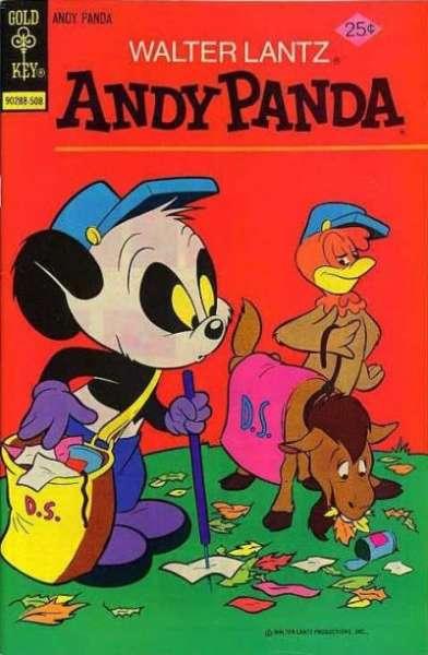 Walter Lantz Andy Panda #9, VG- (Stock photo)