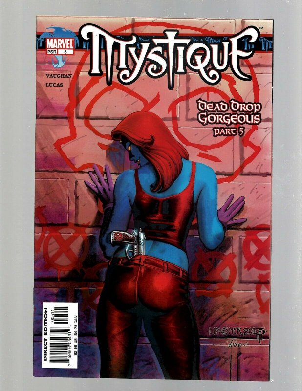 Lot Of 14 Mystique Marvel Comic Books # 1 2 3 4 5 6 7 8 10 11 12 13 14 15 HY5