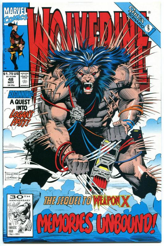 WOLVERINE #32, 42 43 44 45 46 47 48 49, NM, Claws, X-Men, Sabretooth, 1988