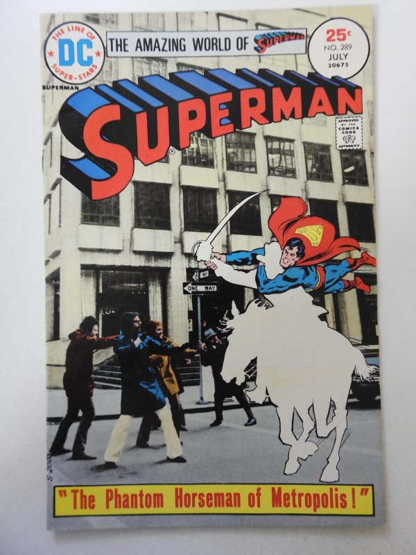 Superman #289  (1975) VG+ Condition!