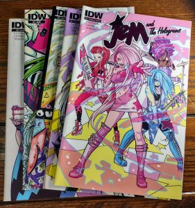 Jem and the Holograms #1-5 (2015) Higher Grade Set 1 and 2 are variant covers