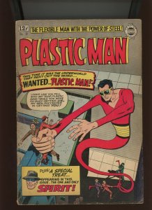 (1964) Plastic Man #18: SILVER AGE! SPECIAL APPEARANCE BY THE SPIRIT! (2.5/3.0)