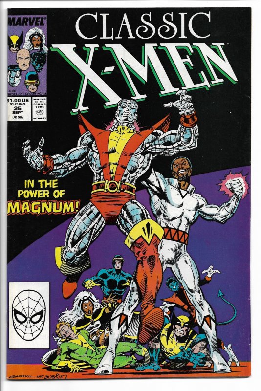 Classic X-Men #25 (1988) VF-NM | Comic Books - Copper Age, Marvel, Uncanny X -Men, Superhero / HipComic