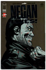 NEGAN LIVES #1 Silver Foil edition VF+, Zombies Fear Walking Dead, 2020