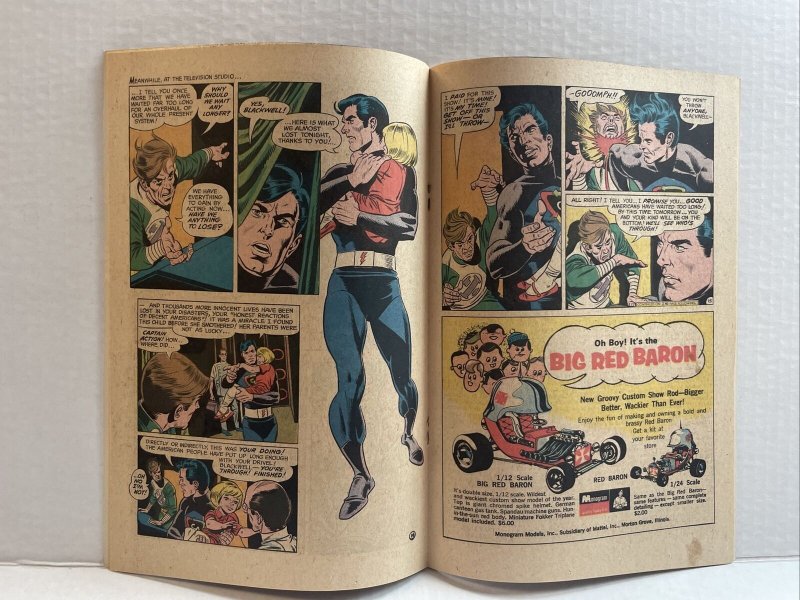 Captain Action #5 1969 DC Fine+