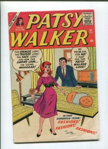 PATSY WALKER #81 (4.5)  FASHIONS COVER 1959