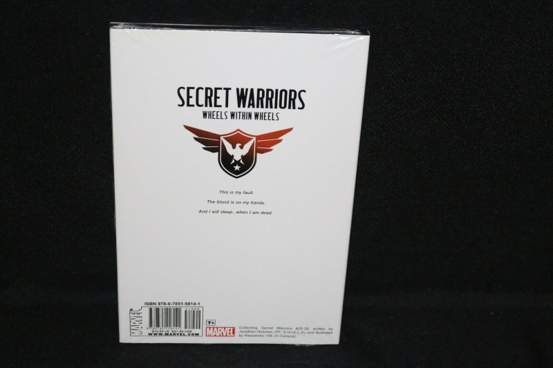 Marvel Secret Warriors Vol 6 Graphic Novel Hardcover (Sealed)